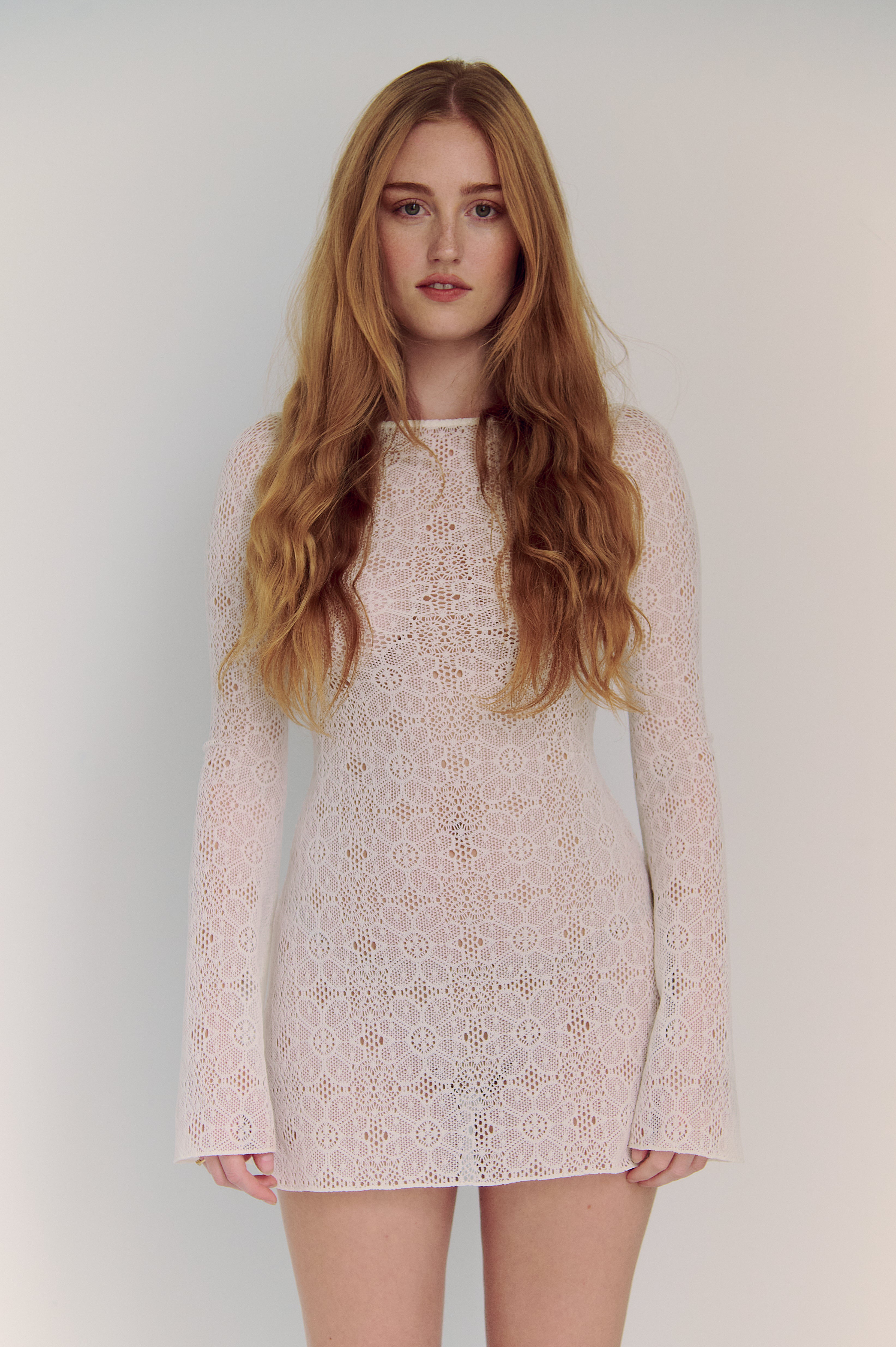 The Jane Dress in Daisy Lace – Amoy New York