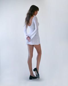 The Jane Mini Dress in White Lace | AMOY New YORK XL The Jane Mini Dress in White Lace | AMOY New YORK XL